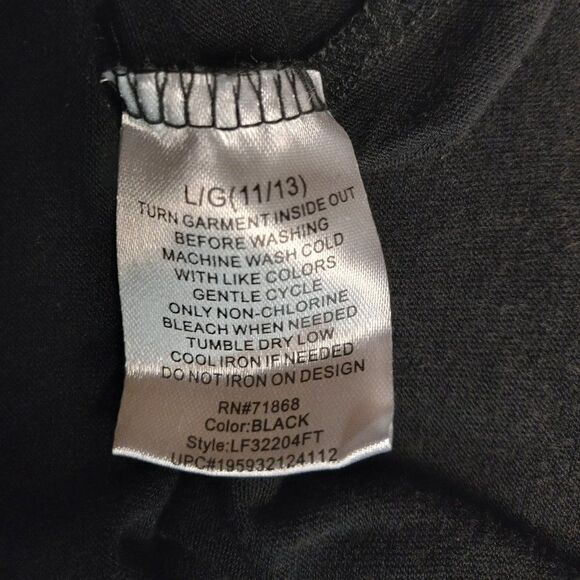 Betty Boop Black large (11-13) Graphic T-shirt - Picture 5 of 6